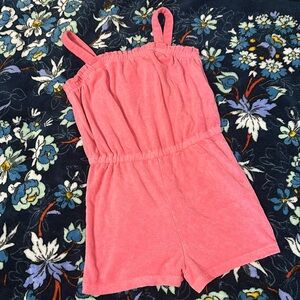 Girls terry cover up jumper